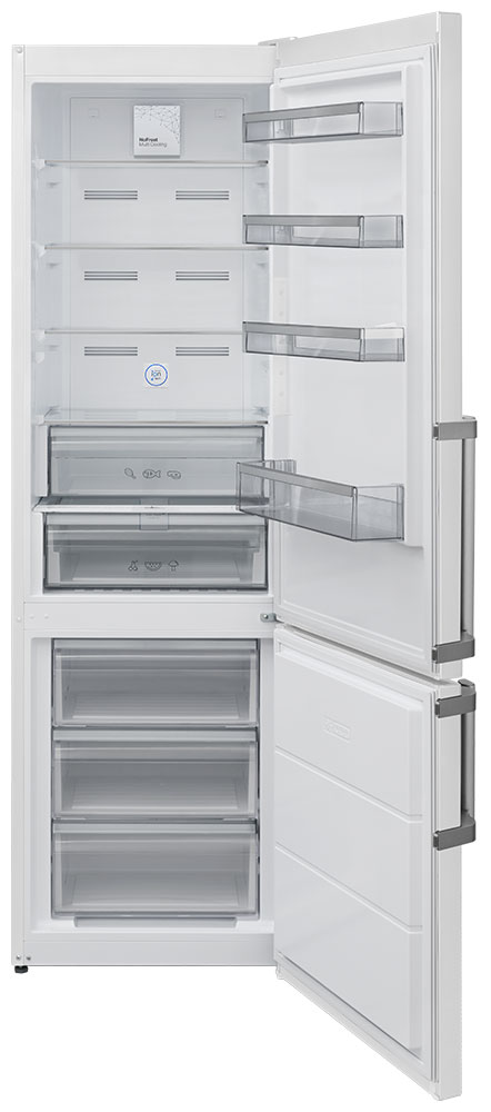 Двухкамерный холодильник Jacky's JR FW 2000 белый цена и фото