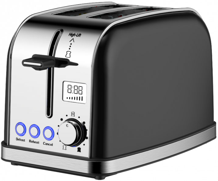 

Тостер Maunfeld MF-821BK, Черный