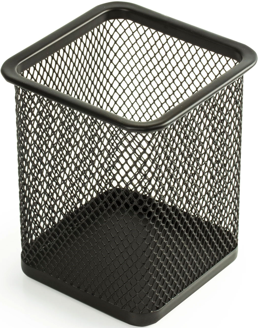 

Подставка-органайзер Brauberg "Germanium", металлическая, квадр. основан, 98х80х80мм, черная, 231938, Черный