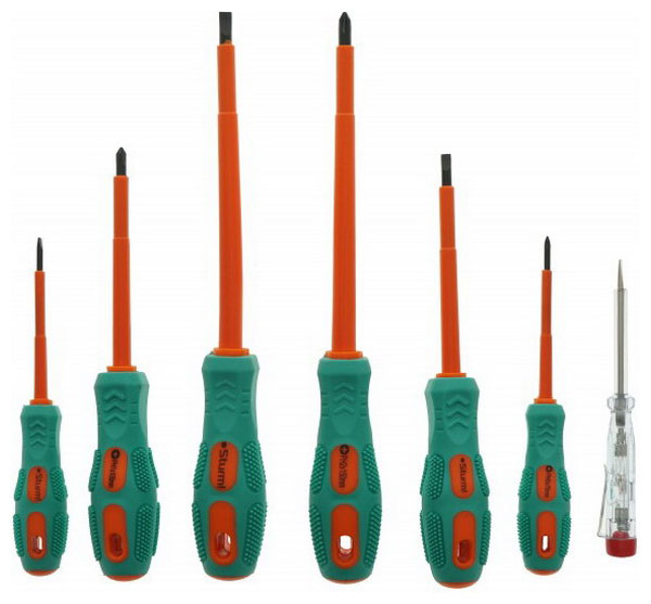 Изображение товара Набор отверток Sturm! 1040-03-BSE7