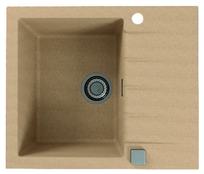 Изображение товара Кухонная мойка из искусственного гранита Alveus GRANITAL CADIT 10 BEIGE G55 590x500