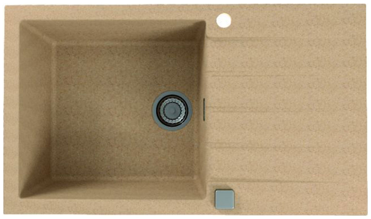 

Кухонная мойка Alveus GRANITAL CADIT 40 BEIGE G55 860 X 500 1X с сифоном 1132823 (1132029), Бежевый