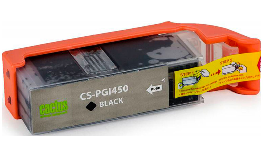 Изображение товара Картридж струйный Cactus CS-PGI450 для CANON Pixma iP7240, черный фото