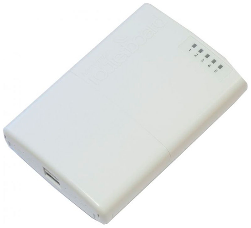 Изображение товара Микротик RB750P-PBr2 всепогодный маршрутизатор с PoE 5 Ethernet портов