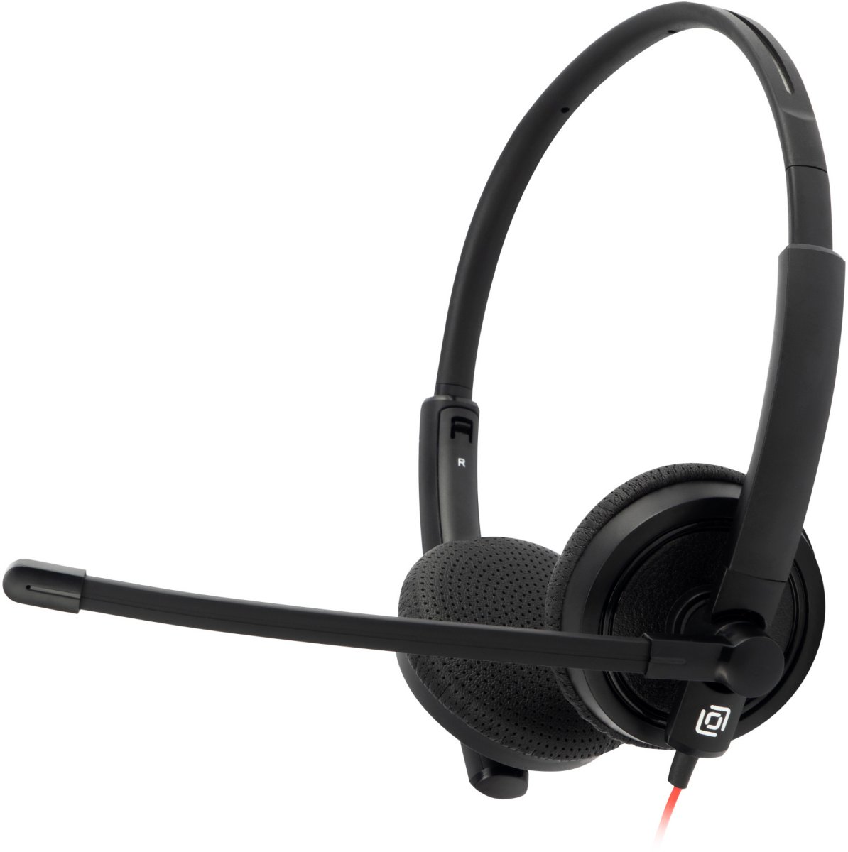 Изображение товара Наушники с микрофоном Oklick HS-L900 черный 1.8м накладные оголовье (1532022)