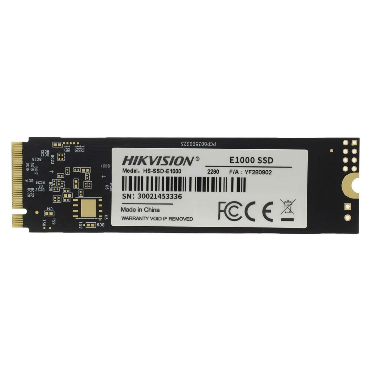 Накопитель SSD Hikvision M.2 E1000 1000 Гб PCIe HS-SSD-E1000/1024G Накопитель SSD Hikvision M.2 E1000 1000 Гб PCIe HS-SSD-E1000/1024G