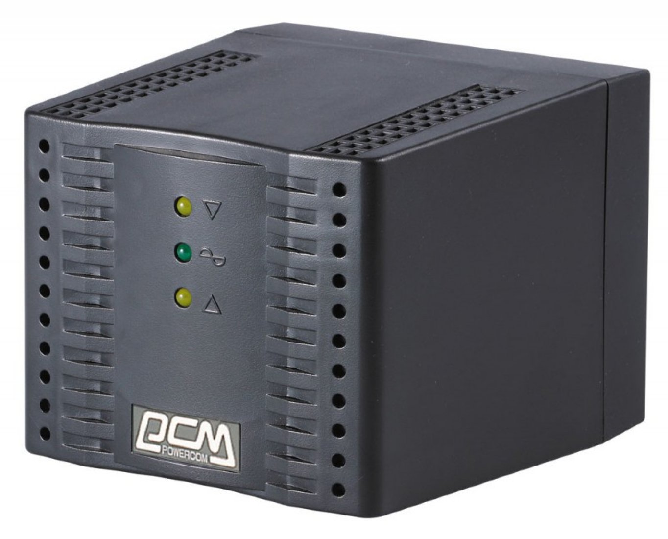 Изображение товара Стабилизатор напряжения Powercom TCA-1200 600Вт 1200ВА черный