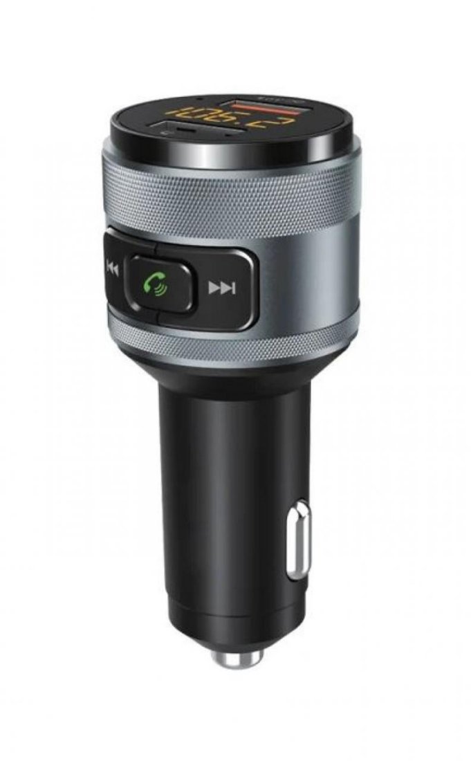 Изображение товара Автомобильный FM-модулятор Ritmix FMT-A707 черный MicroSD BT USB (80000131)