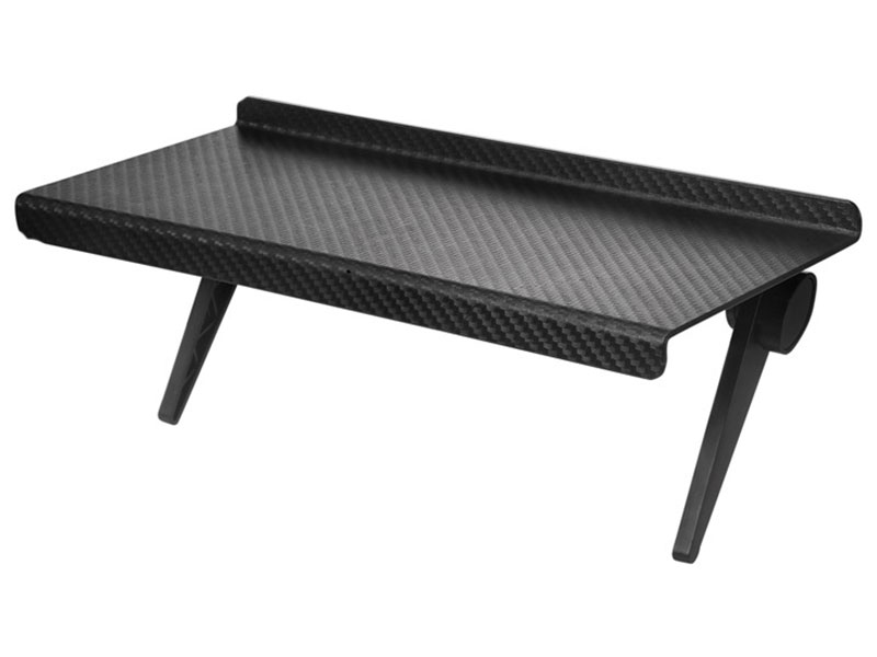 Изображение товара Полка на телевизор UniTeki DM2611 черная для приставок и роутеров