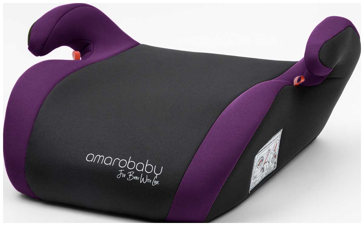 Изображение товара Бустер Amarobaby Enjoy группа III детское автокресло для детей 6-12 лет