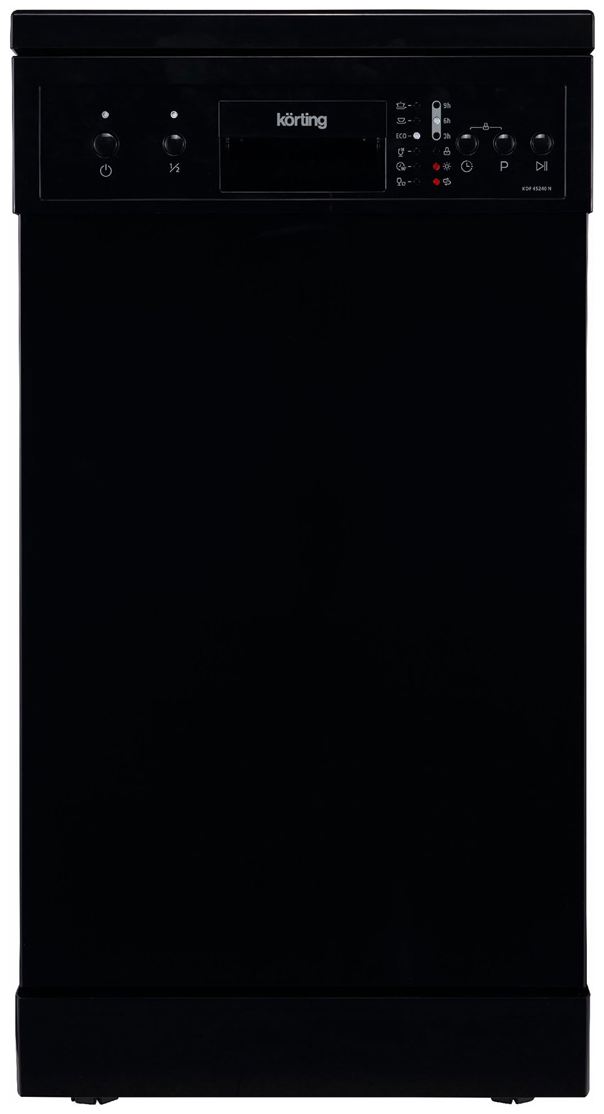 Изображение товара Посудомоечная машина Korting KDF 45240 N компактная 10 комплектов A++ черный