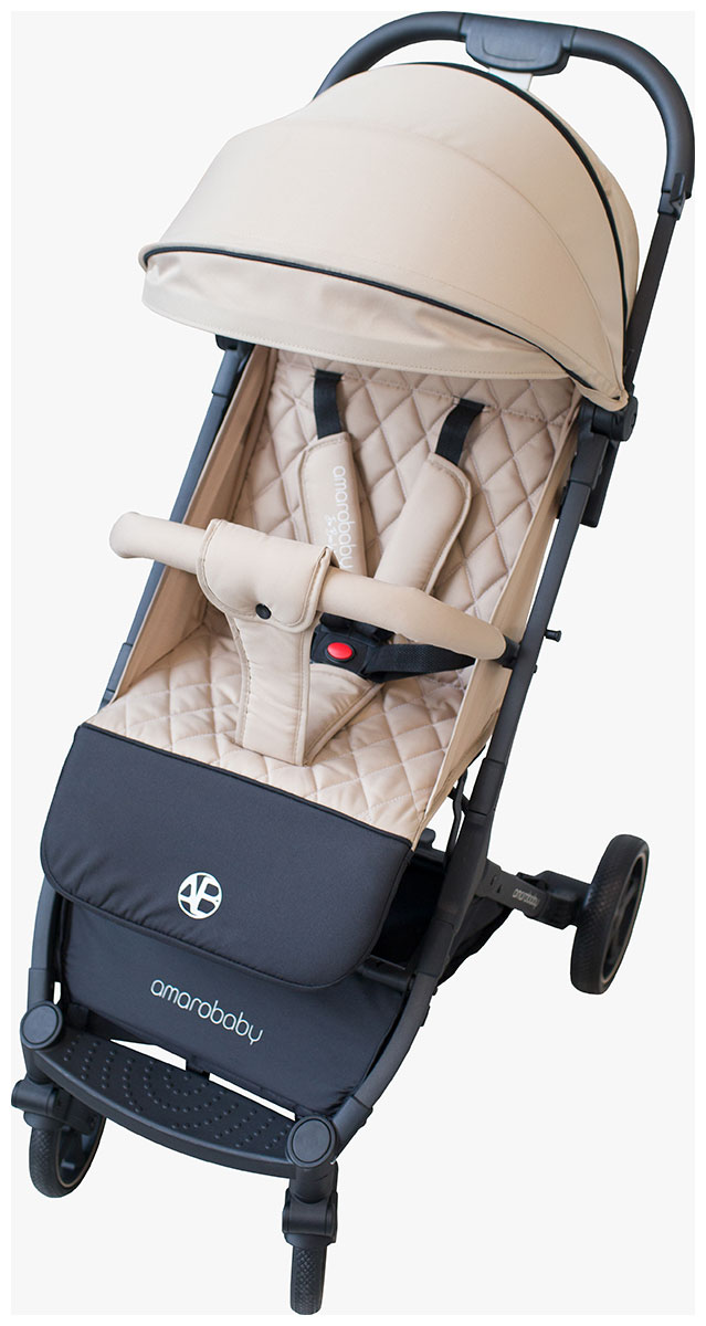 Прогулочная коляска  Amarobaby Airy (AB23-10AIRY/03) бежевый Прогулочная коляска  Amarobaby Airy (AB23-10AIRY/03) бежевый