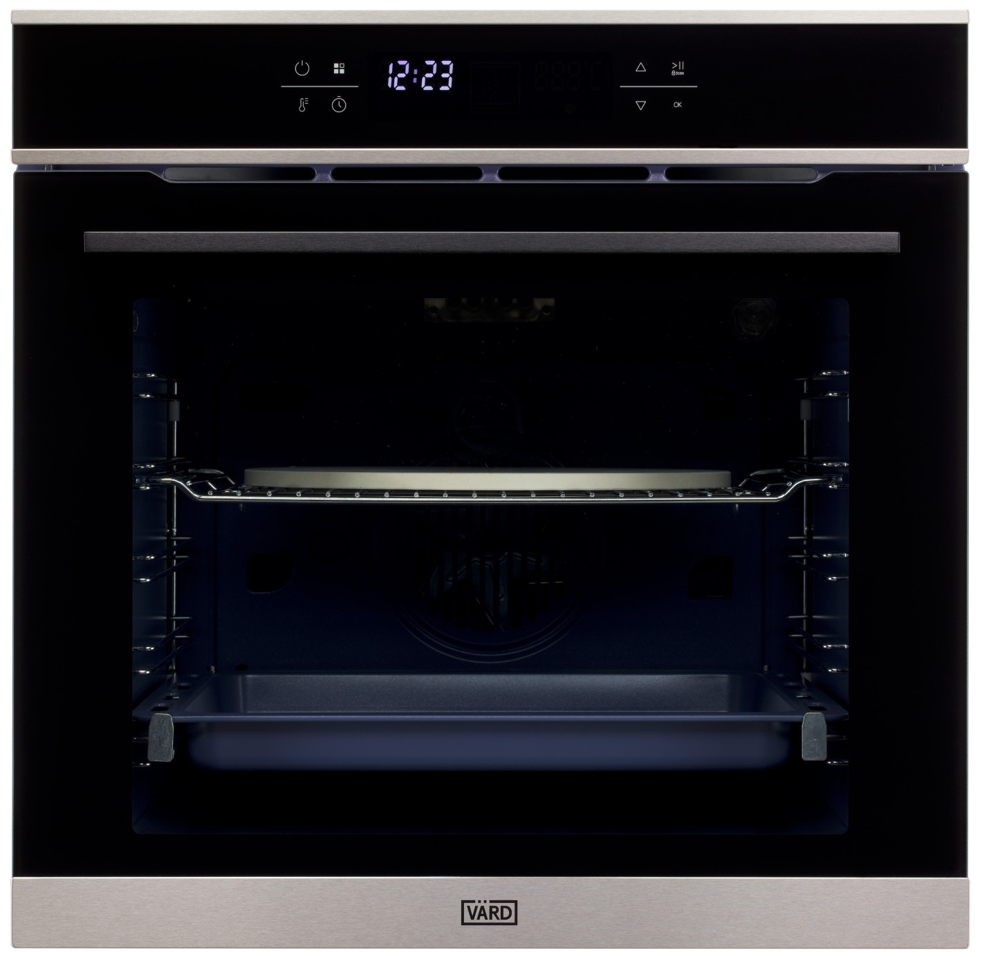 

Электрический духовой шкаф Vard VON564X, Нержавеющая сталь/черный