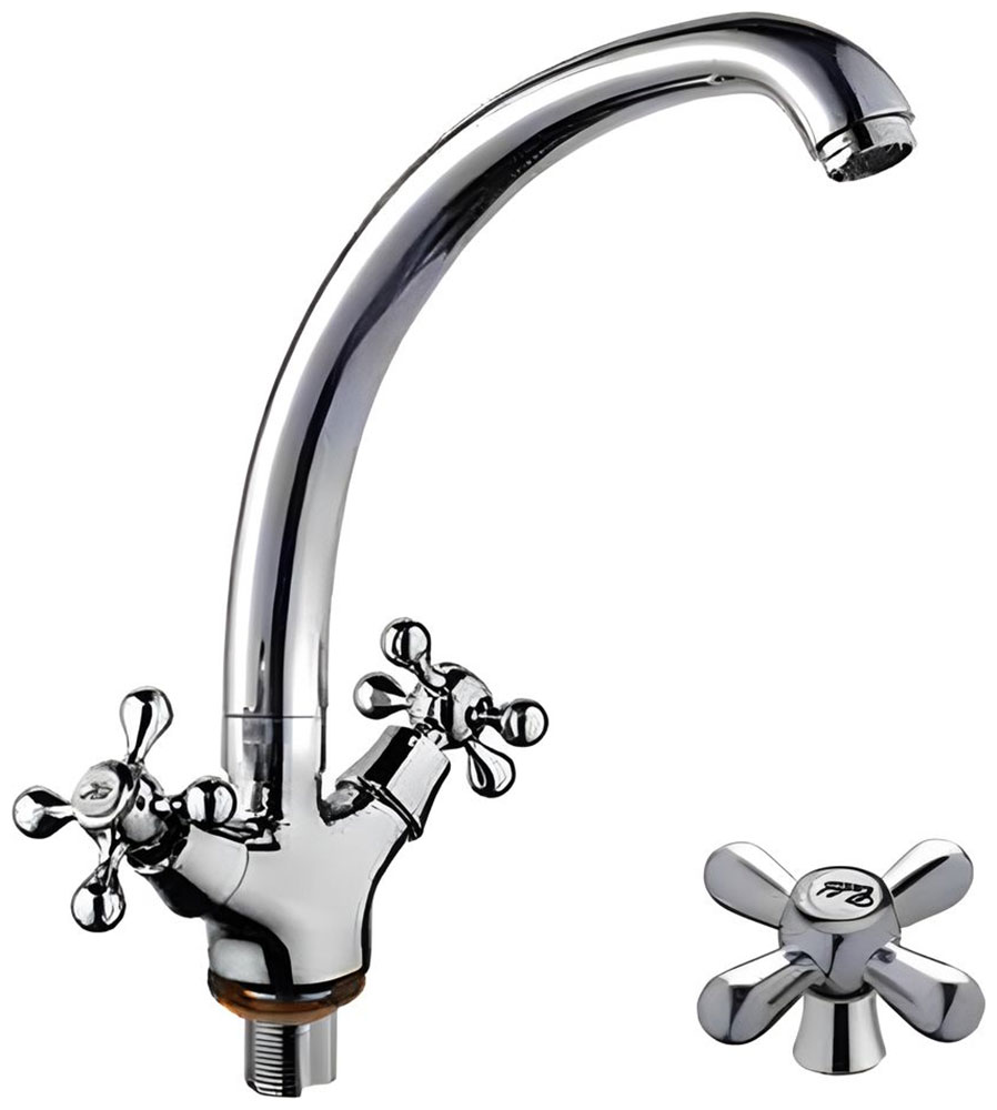 Изображение товара Кухонный смеситель D-Lin D153819, хром