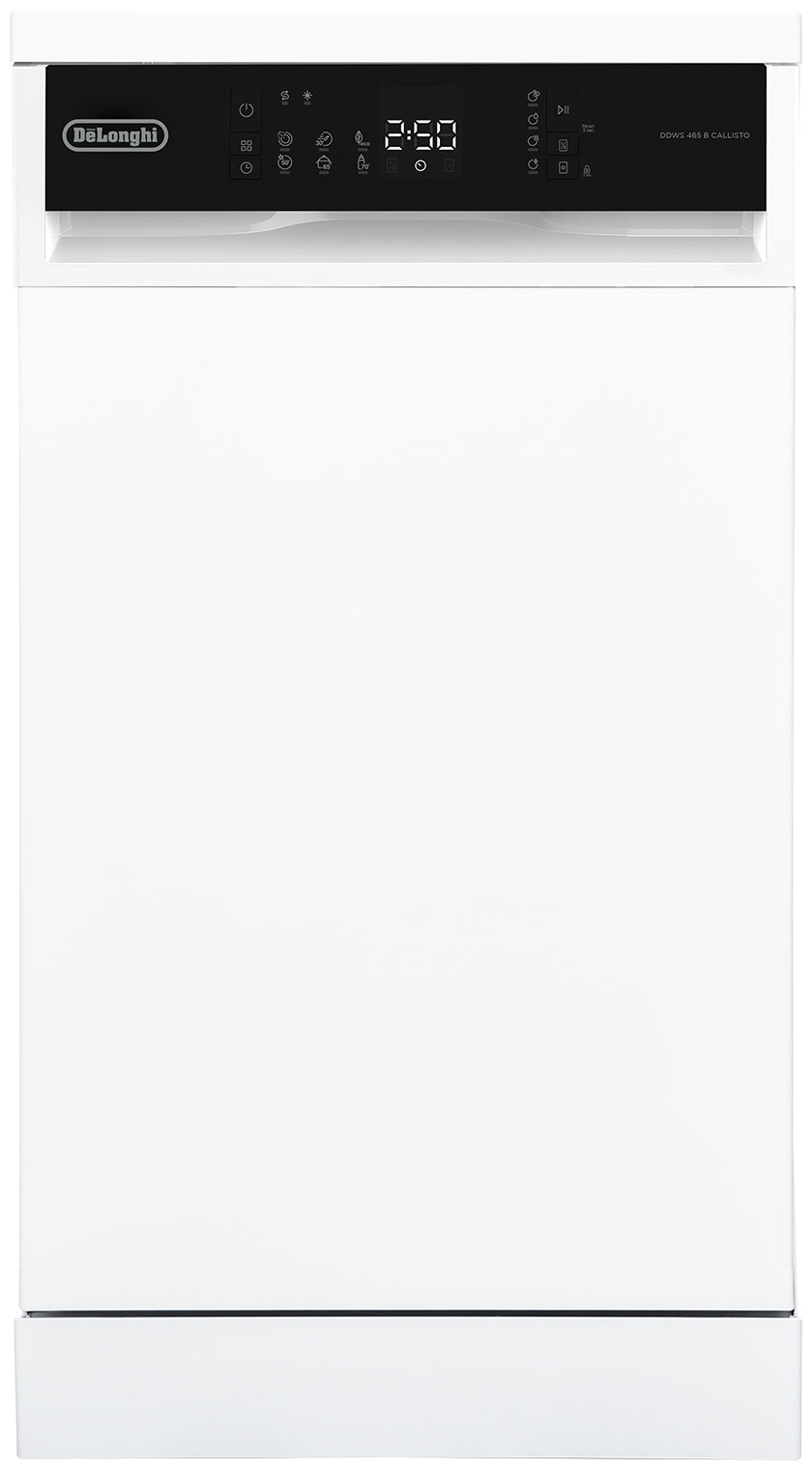 Изображение товара Посудомоечная машина De'Longhi DDWS 465 B CALLISTO белая 10 комплектов