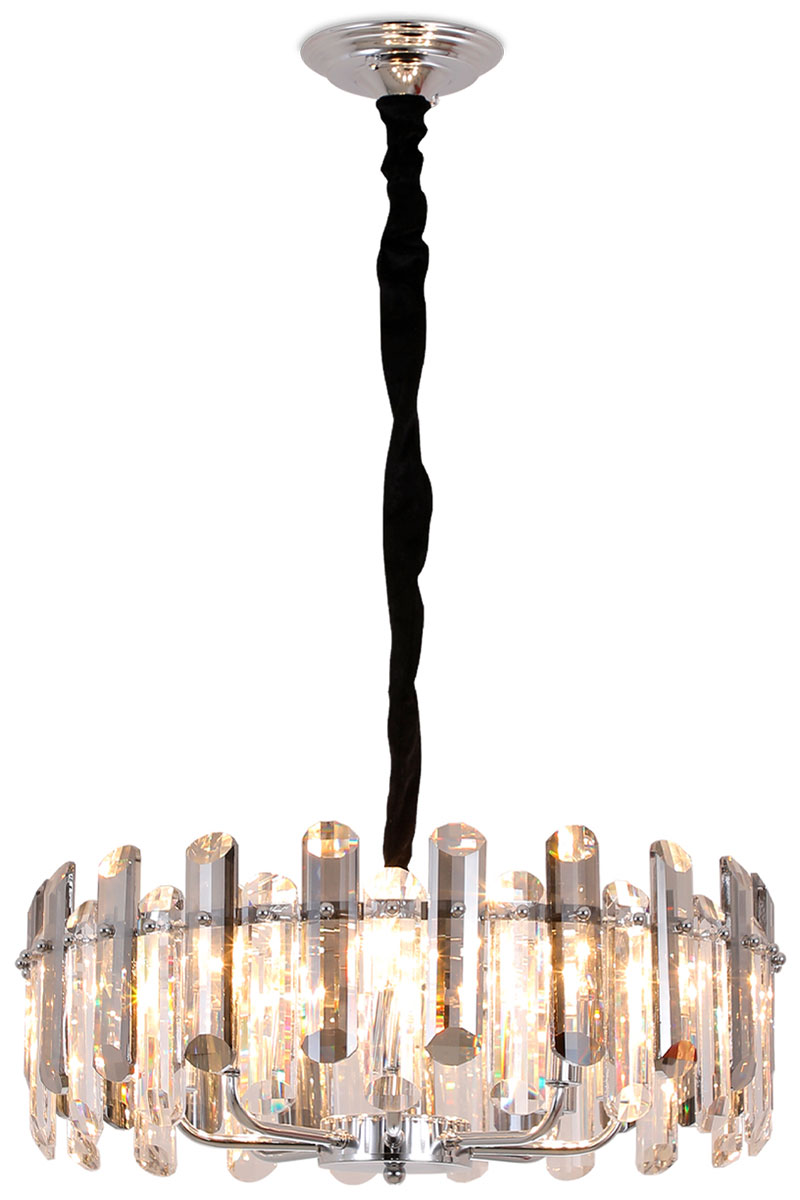 Изображение товара Подвесная люстра Ambrella Light Traditional TR5303 в стиле Арт-деко с хрусталем и хромом