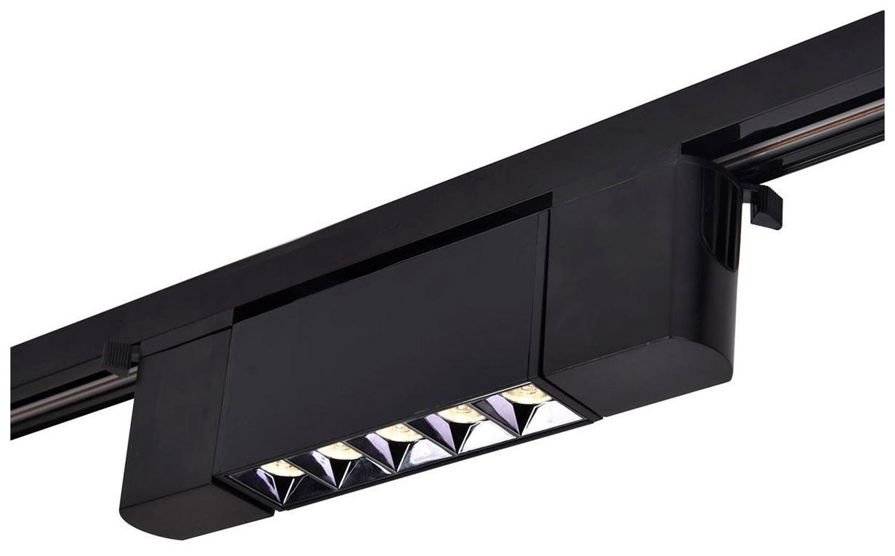 Изображение товара Трековый светодиодный светильник Ambrella Light GL6688 современный черный 6W для магазина