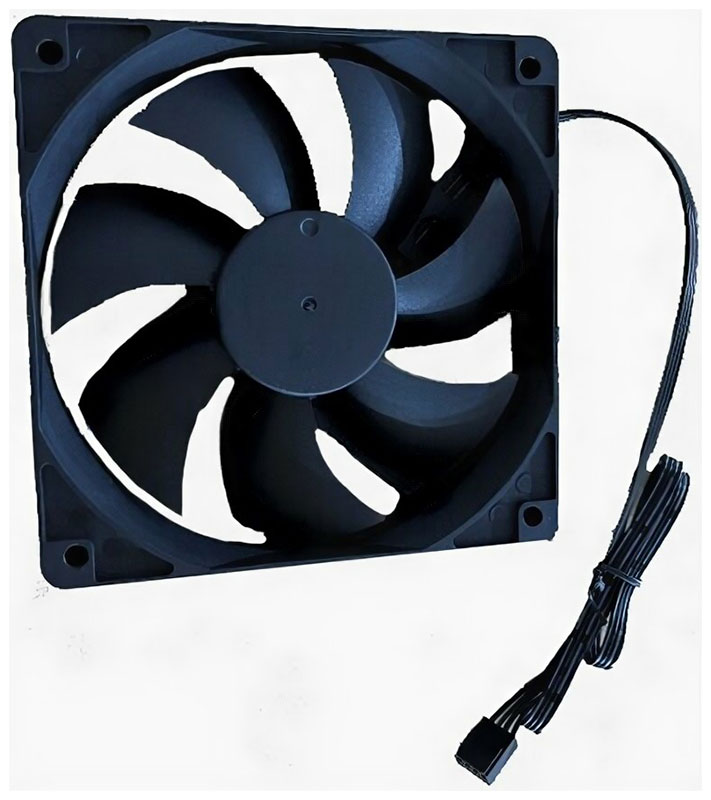Изображение товара Вентилятор для корпуса Foxline FL-F120PWM 120x120 мм регулировка скорости
