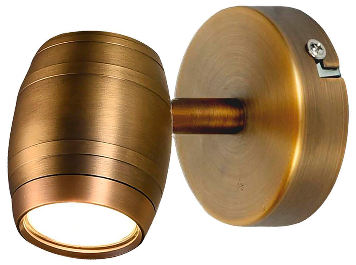 Изображение товара Спот Lussole Tuscaloosa GRLSP-9566 точечный светильник бронза для спальни стиль Лофт