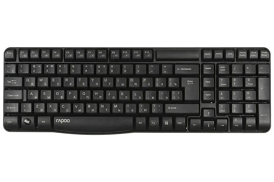 Изображение товара Беспроводная клавиатура Rapoo E1050, черный