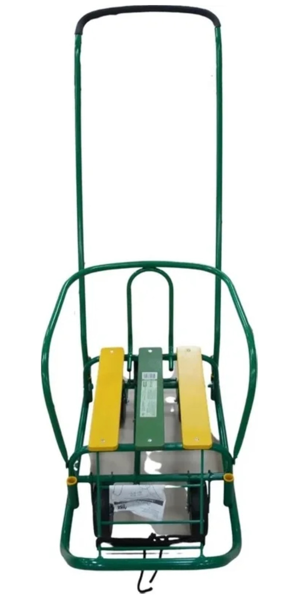 Изображение товара Санки Ника Игрушка "Ветерок 7 В7У" универсал, зеленый