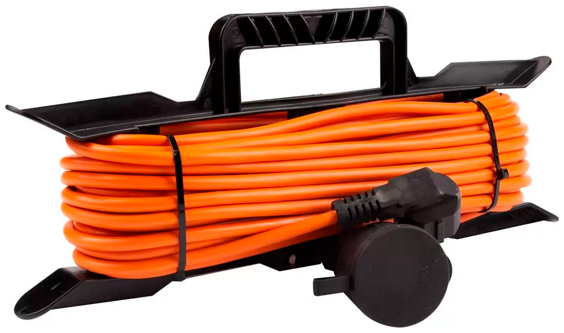 Изображение товара Удлинитель Электрон 2200 Вт на рамке 20м (С/з), IP44