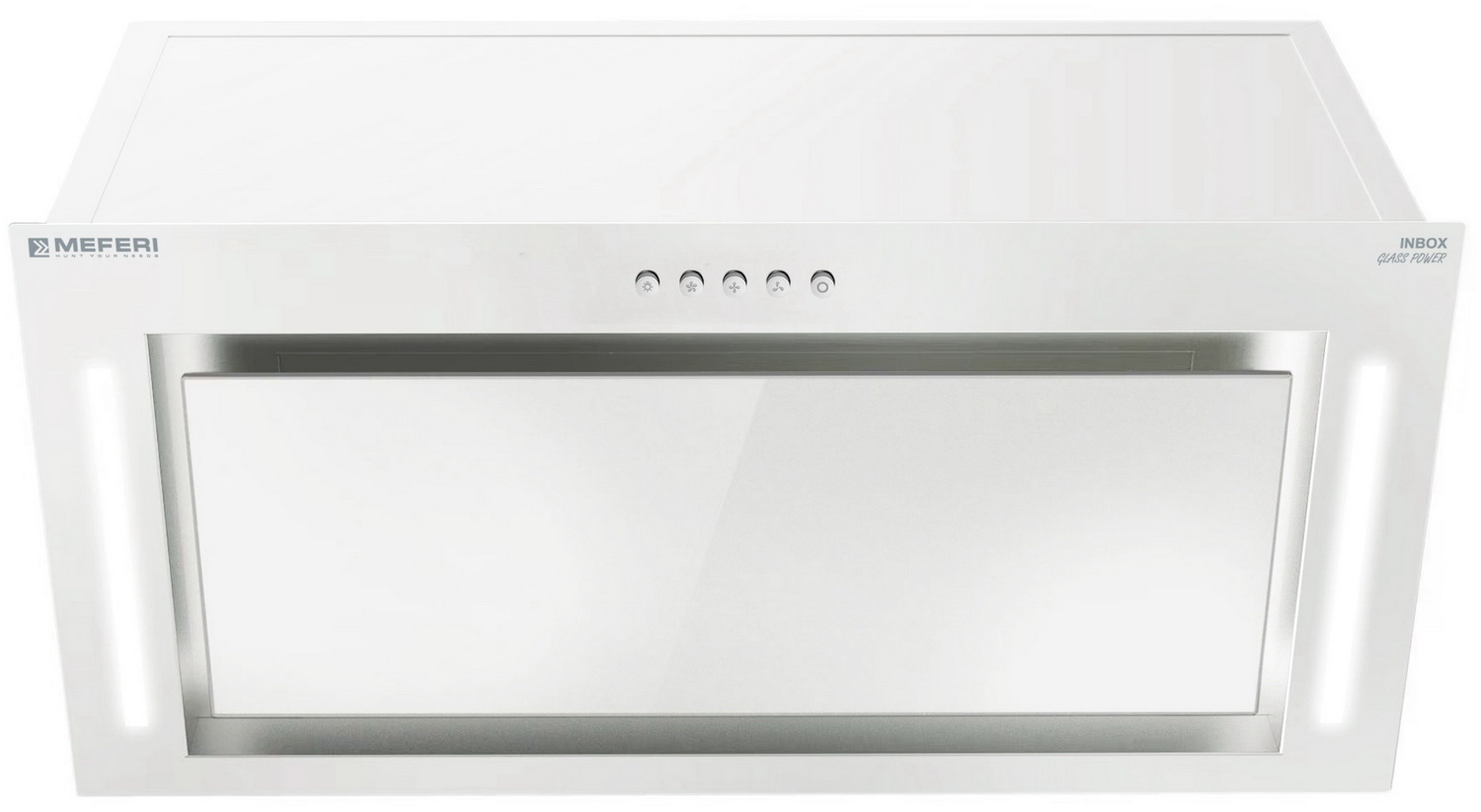 

Вытяжка Meferi INBOX60WH GLASS POWER, Белый