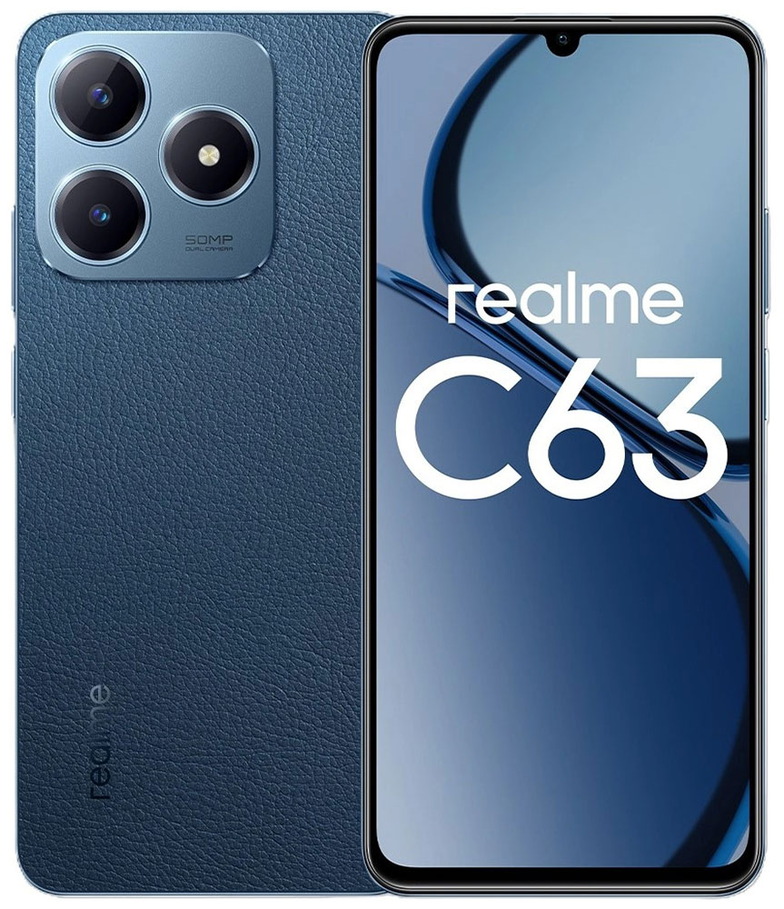 Смартфон Realme Realme C63 RMX3939 256Gb 8Gb синий