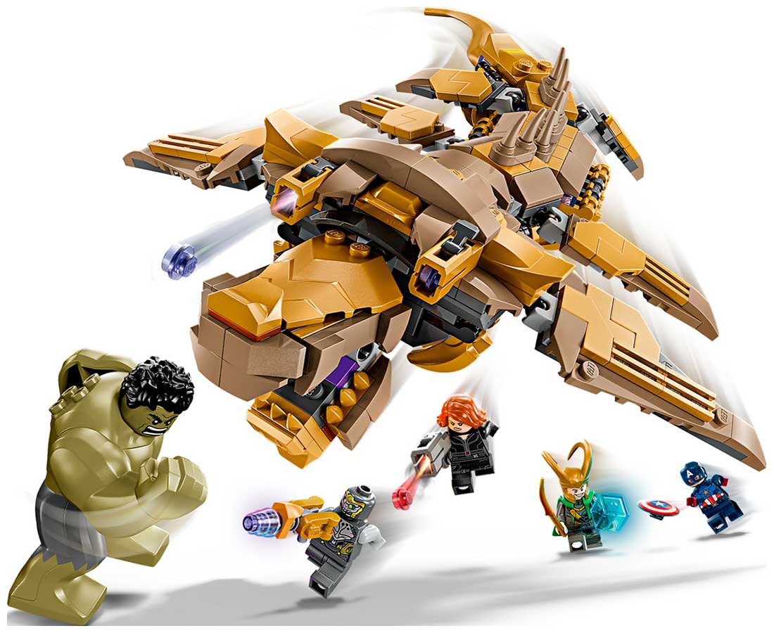 Изображение товара Конструктор Lego Super Heroes, Мстители против Левиафана (76290)