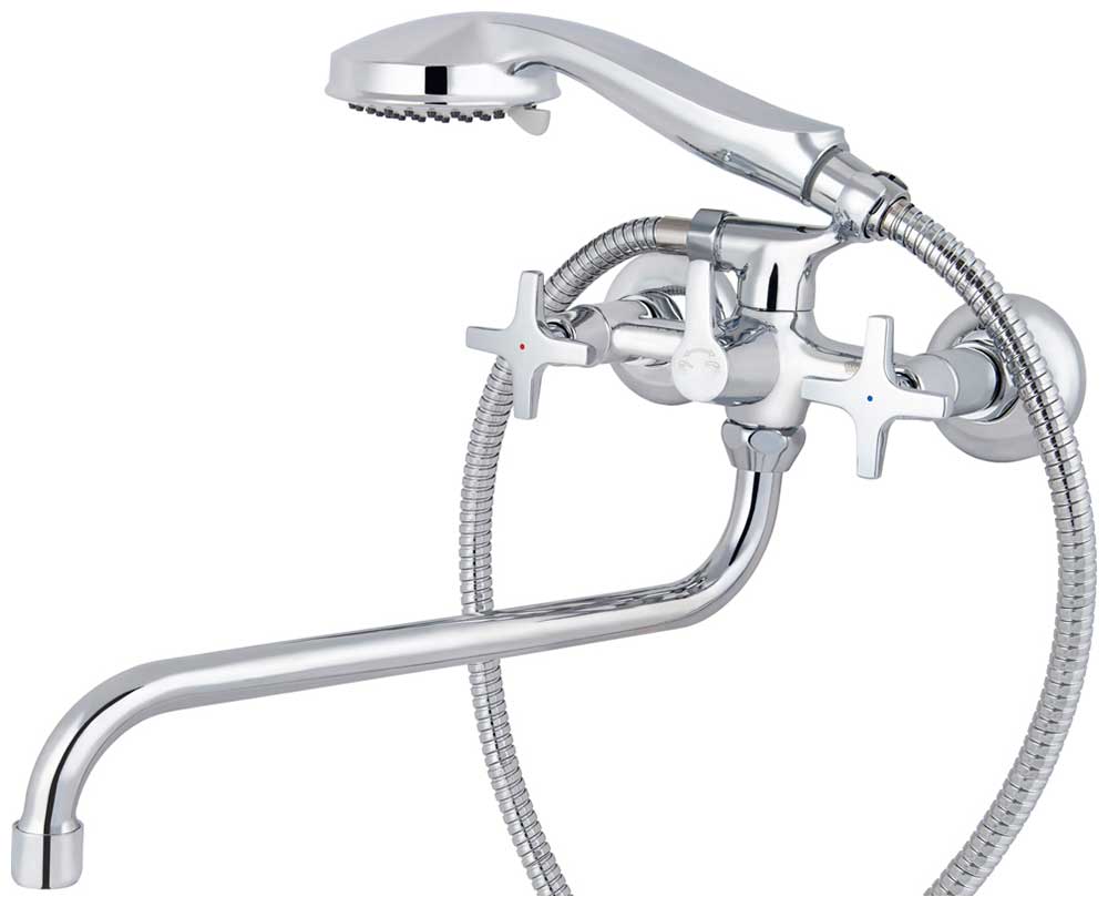 Изображение товара Смеситель для ванной комнаты Kaiser Crystal, Хромированный (28155)