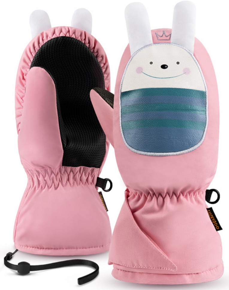 Изображение товара Детские варежки LuckyBoo PLAY розовые S для горных лыж и сноуборда