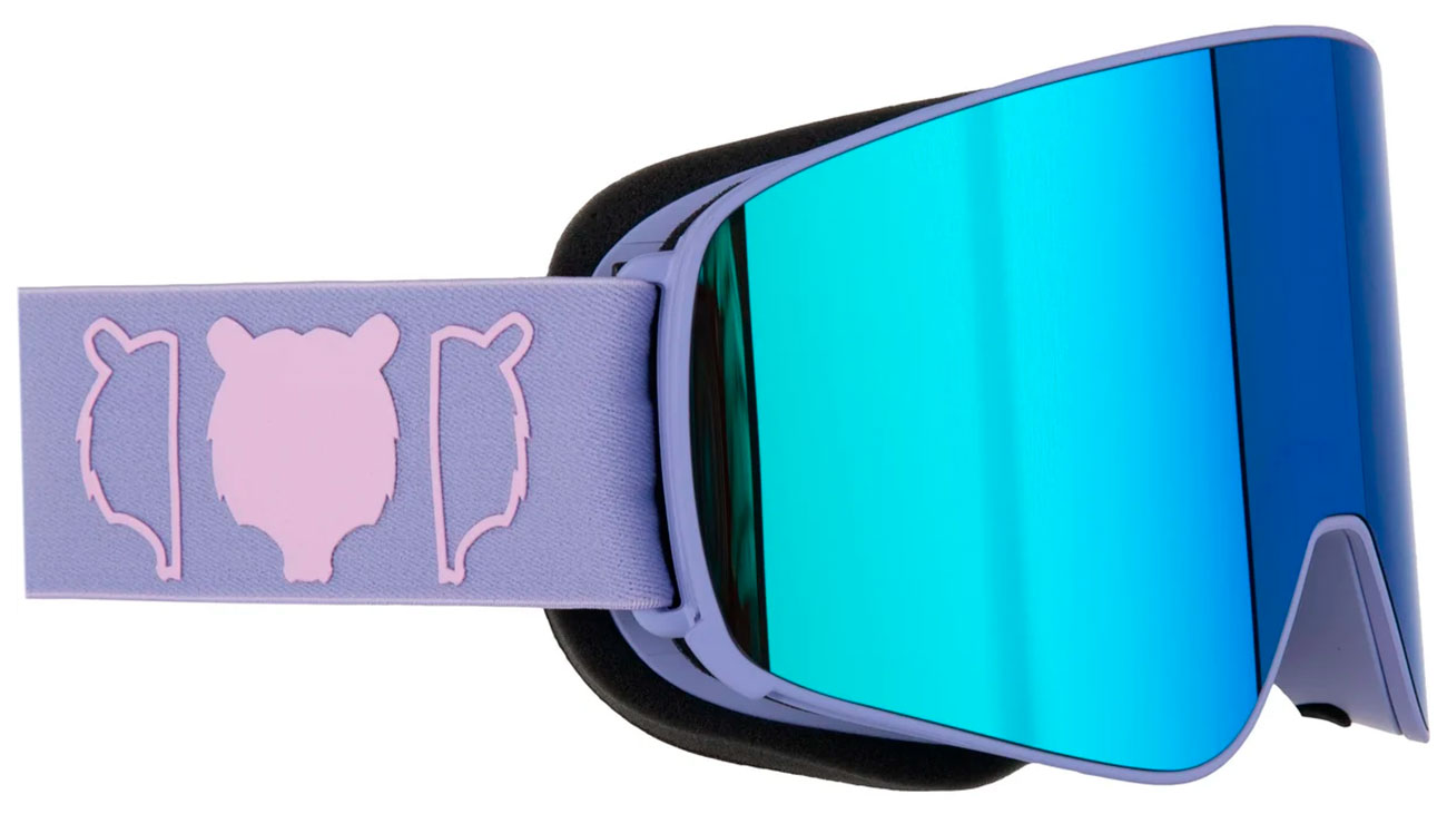 Изображение товара Маска горнолыжная Terror SPECTRUM Violet с двойными линзами и защитой UV