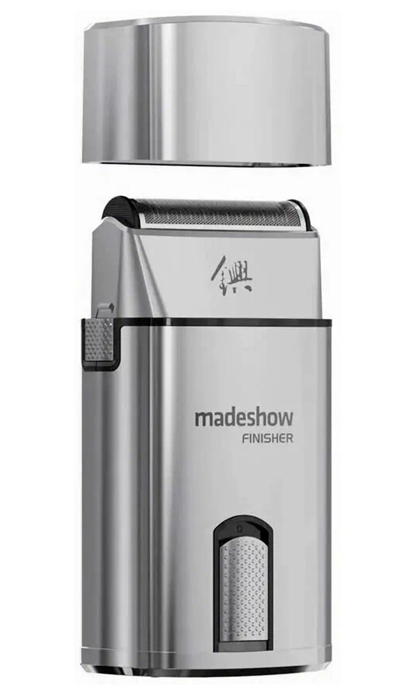 Изображение товара Электробритва Madeshow M7 Bright chrome роторная с магнитной левитацией и влагозащищением