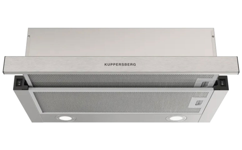 Изображение товара Вытяжка Kuppersberg SLIMHIT 60 X телескопическая нержавеющая сталь