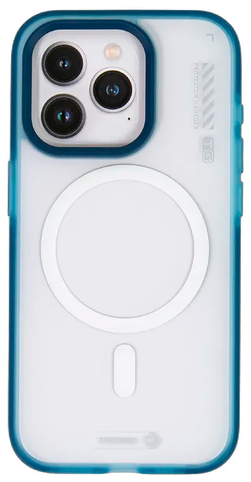 Изображение товара Чехол с магнитным покрытием для iPhone 15 pro Type Gorilla Dual Color Dark Blue