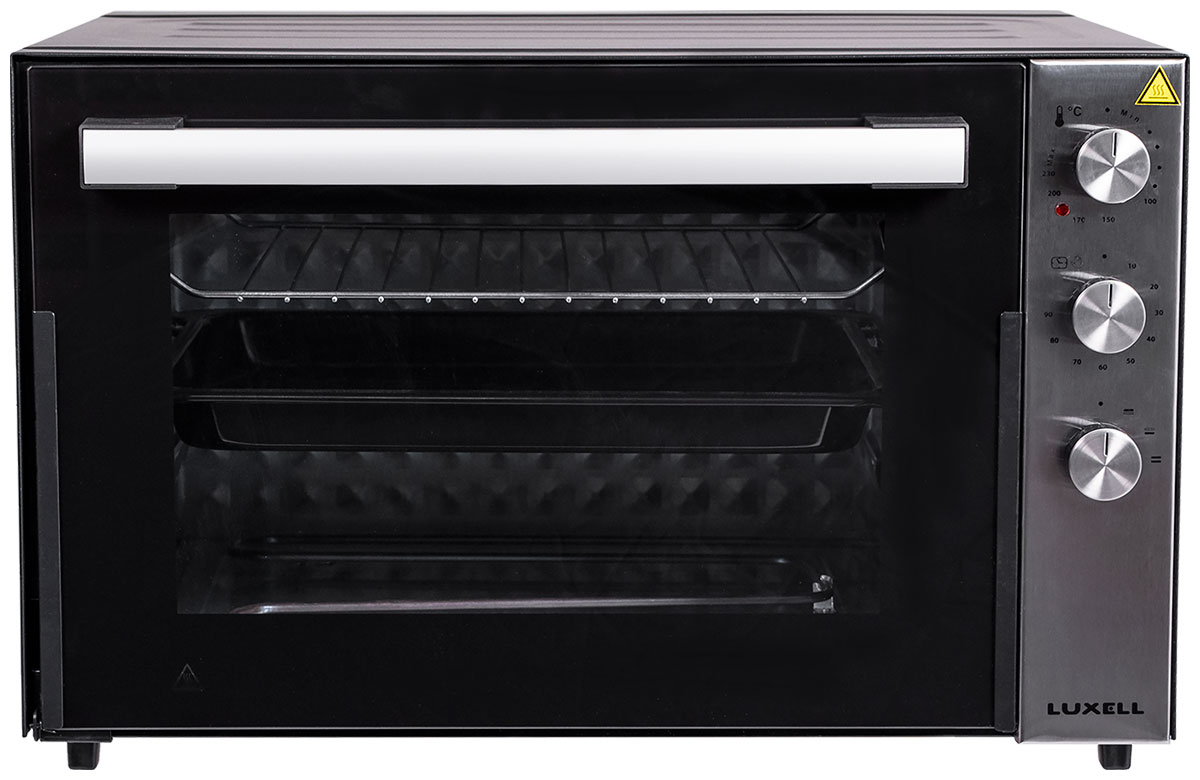 Изображение товара Мини-печь Luxell MO-70 BL настольная электрическая 70 л с грилем и таймером