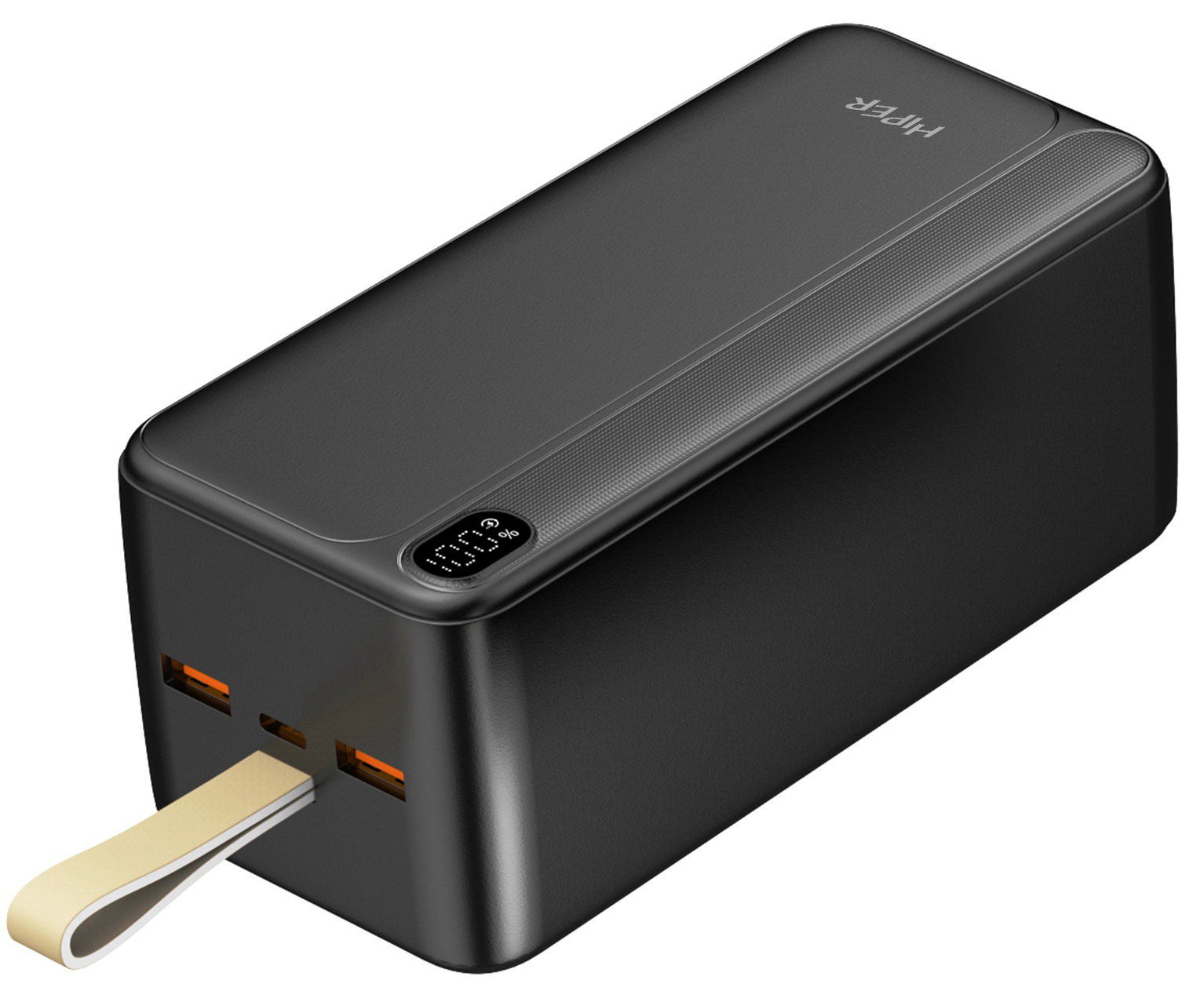 Внешний аккумулятор Hiper PRO 5XL PowerBank, черный, 50000 мАч, быстрая зарядка