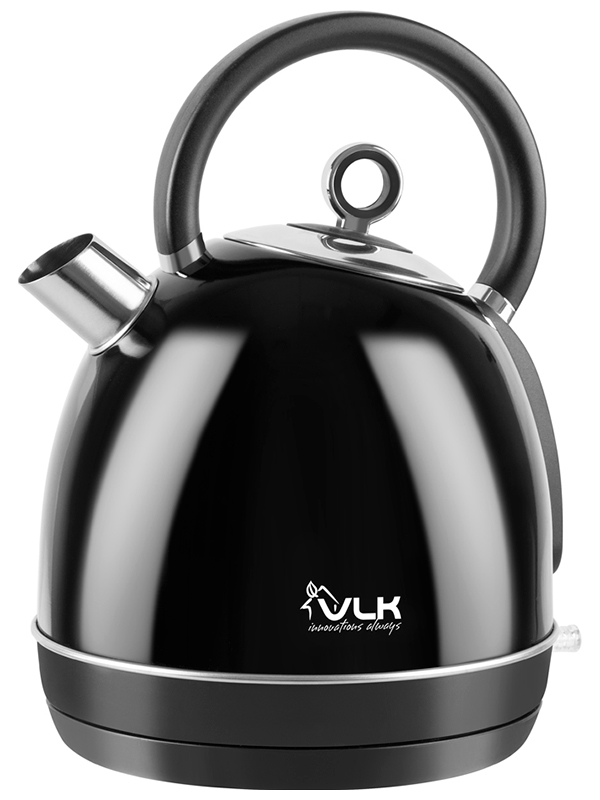 Изображение товара Электрический чайник VLK Siena-6563 2200 Вт 1,8 л черный нержавеющая сталь