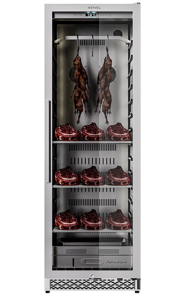 Изображение товара Встраиваемый холодильник для вызревания мяса Meyvel MM-135SR 425л с автоматической влажностью