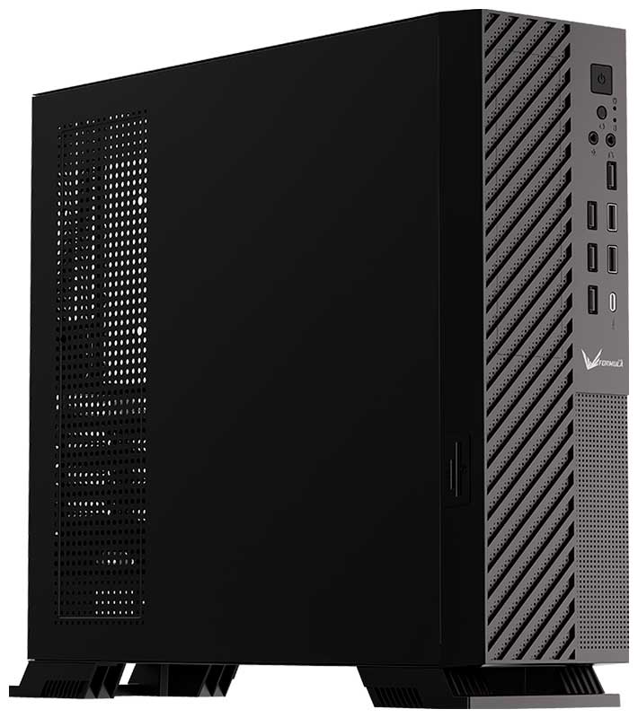 Изображение товара Компьютерный корпус Formula SFF L12 черный компактный Slim-Desktop