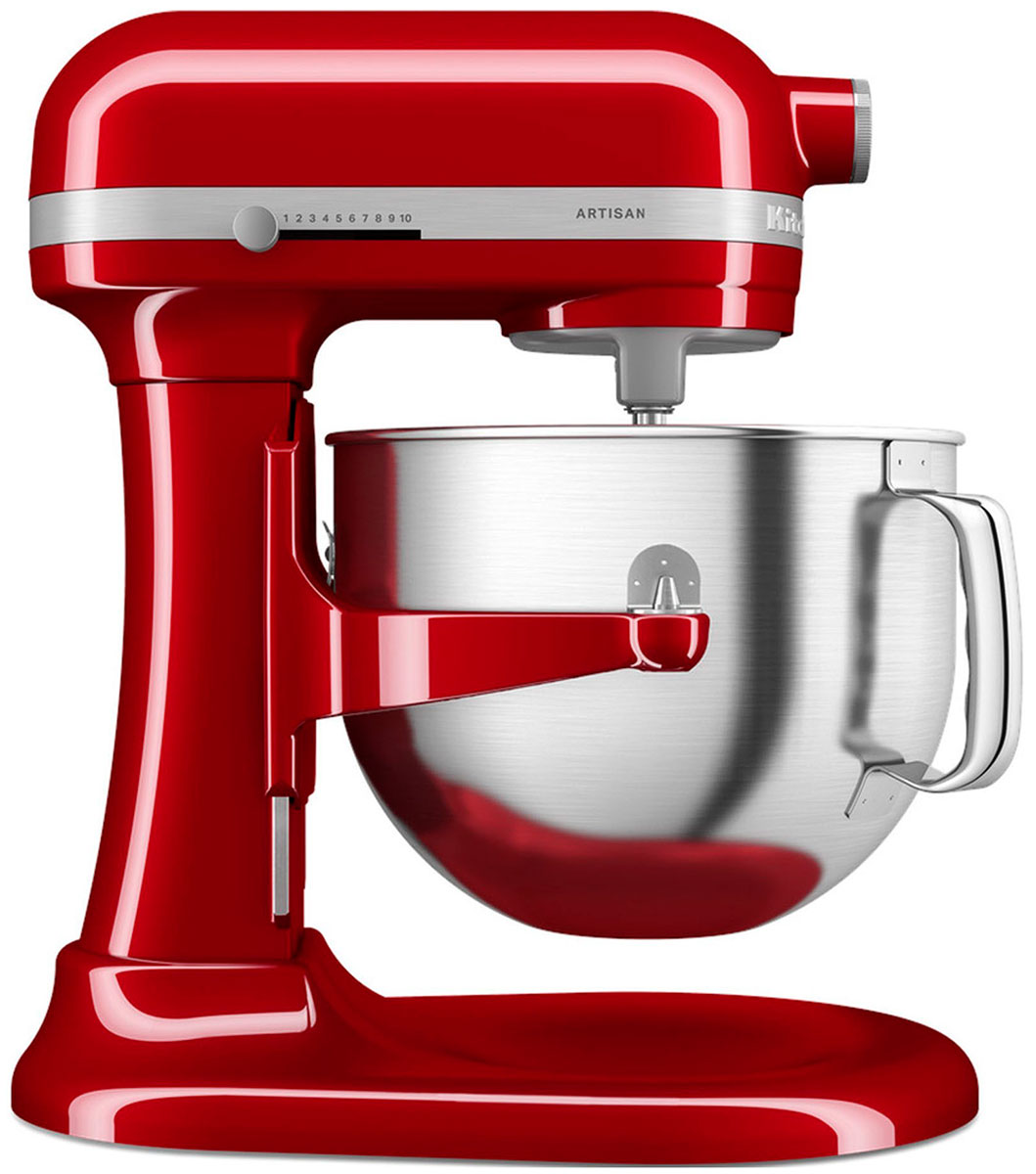 Изображение товара Планетарный миксер KitchenAid Artisan 5KSM70SHXECA (с выдвижной чашей, 6.7 л, красный)