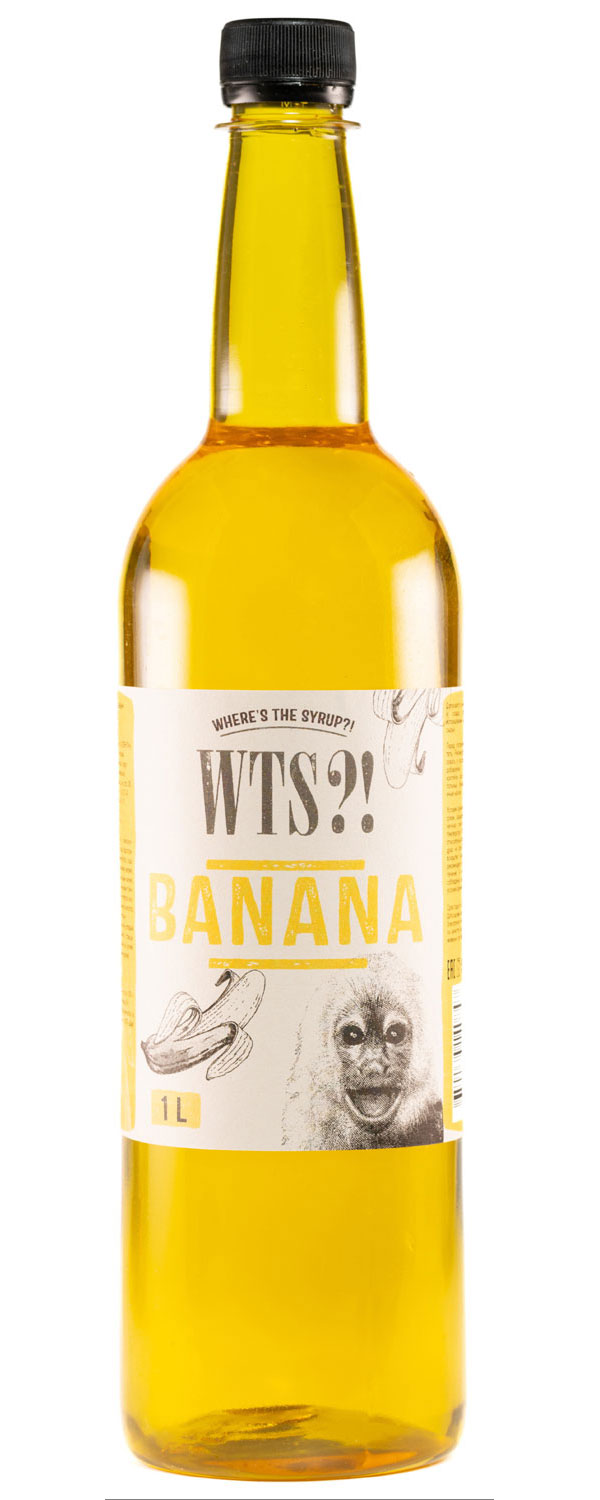 

Сироп WTSu! Банан, 1 л, для кофе и коктейлей, лимонада, мороженого и десертов