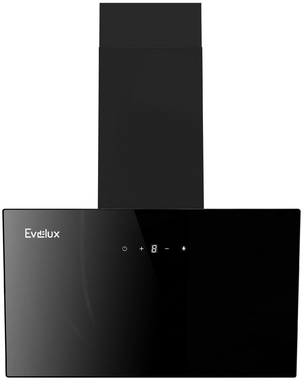 Изображение товара Вытяжка Evelux Ludo 60 BG наклонная стальная с LED освещением 950 м3/ч