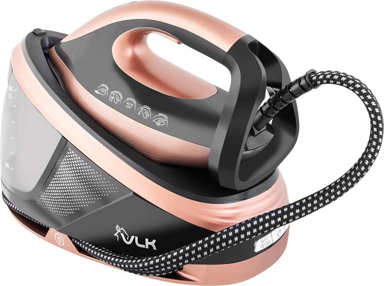 Изображение товара Парогенератор VLK Vesuvio 5600 мощный с вертикальным отпариванием Изображение товара Парогенератор VLK Vesuvio 5600 мощный с вертикальным отпариванием