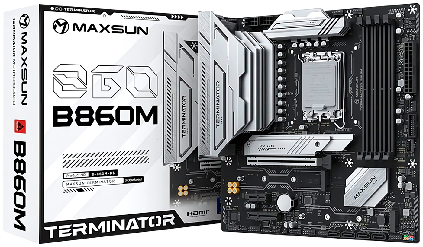 Изображение товара Материнская плата Maxsun MS-Terminator B860M (LGA1851, mATX)