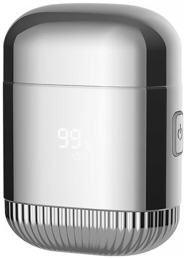 Изображение товара Электробритва двухскоростная Coobo CB-S2 с двойной бритвенной головкой, серебристая