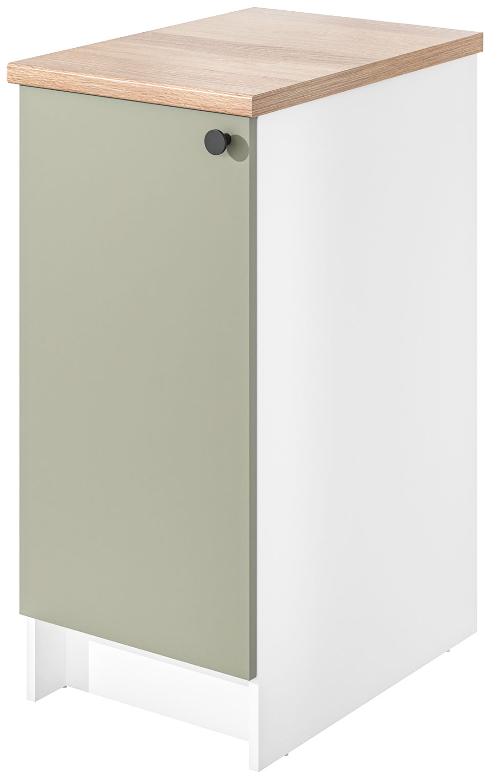 Изображение товара Кухонный шкаф напольный Candy ModulE со столешницей 40x91x61 см зеленый матовый