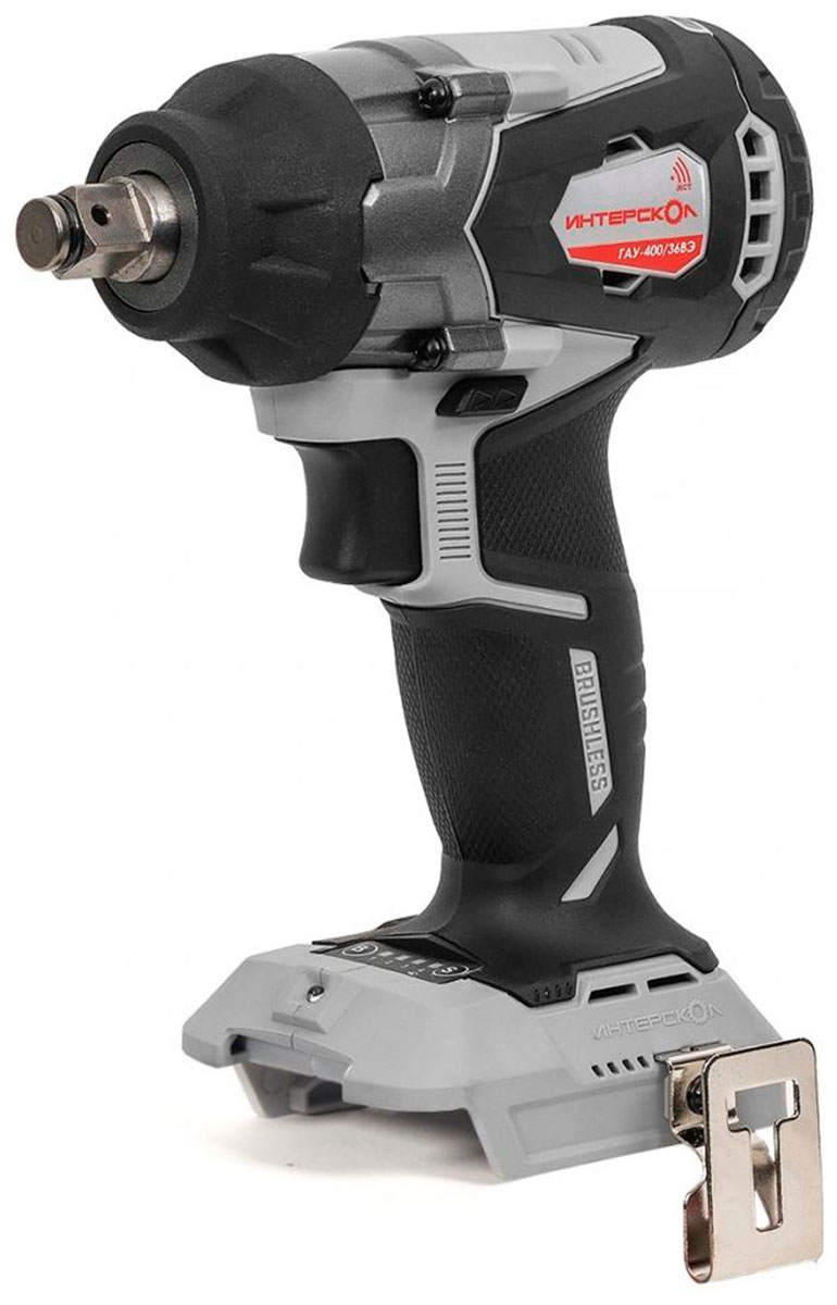Изображение товара Аккумуляторный ударный гайковерт Интерскол GAU-400/36VE 36 В Li-Ion мощный и надежный