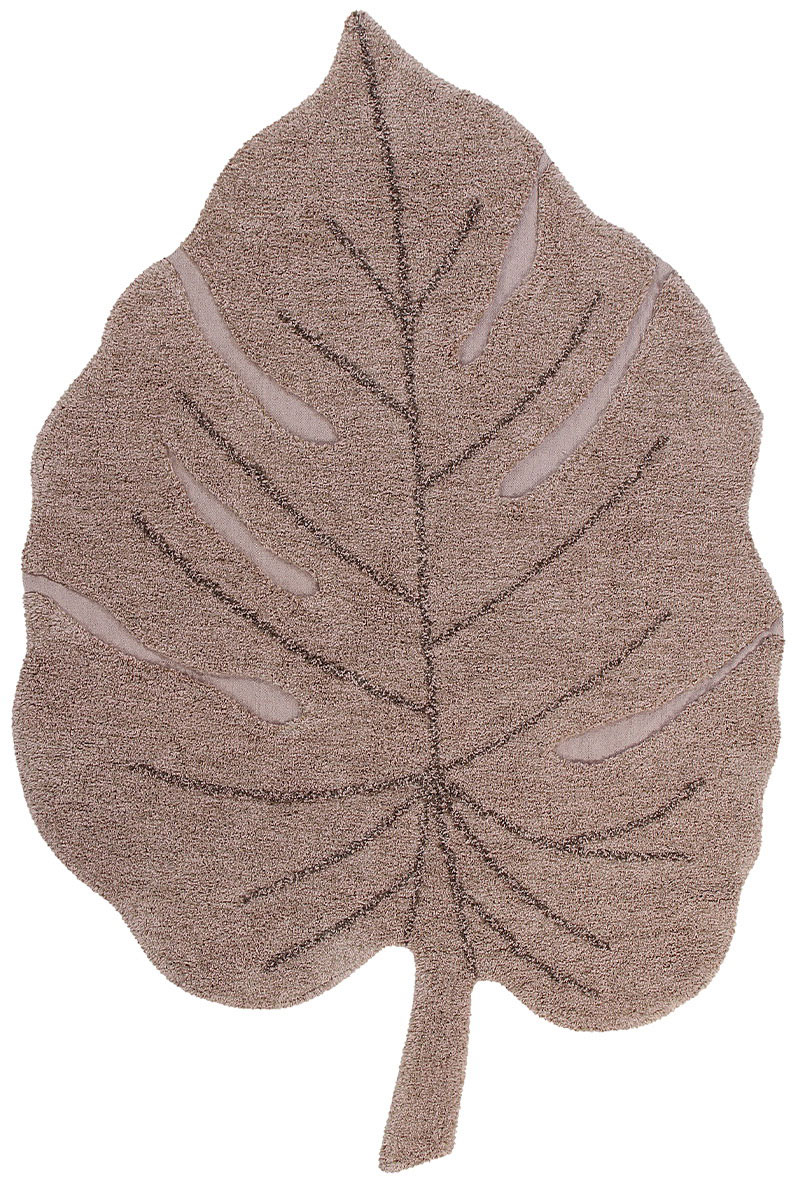 Изображение товара Ковер Lorena Canals Лист монстеры - винтажный нюдовый 120*180 (C-MON-VNU)