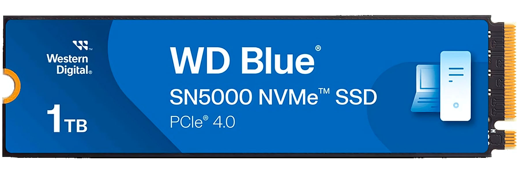 Изображение товара SSD накопитель Western Digital SN5000 Blue 1 Тб PCIe 4.0 M.2